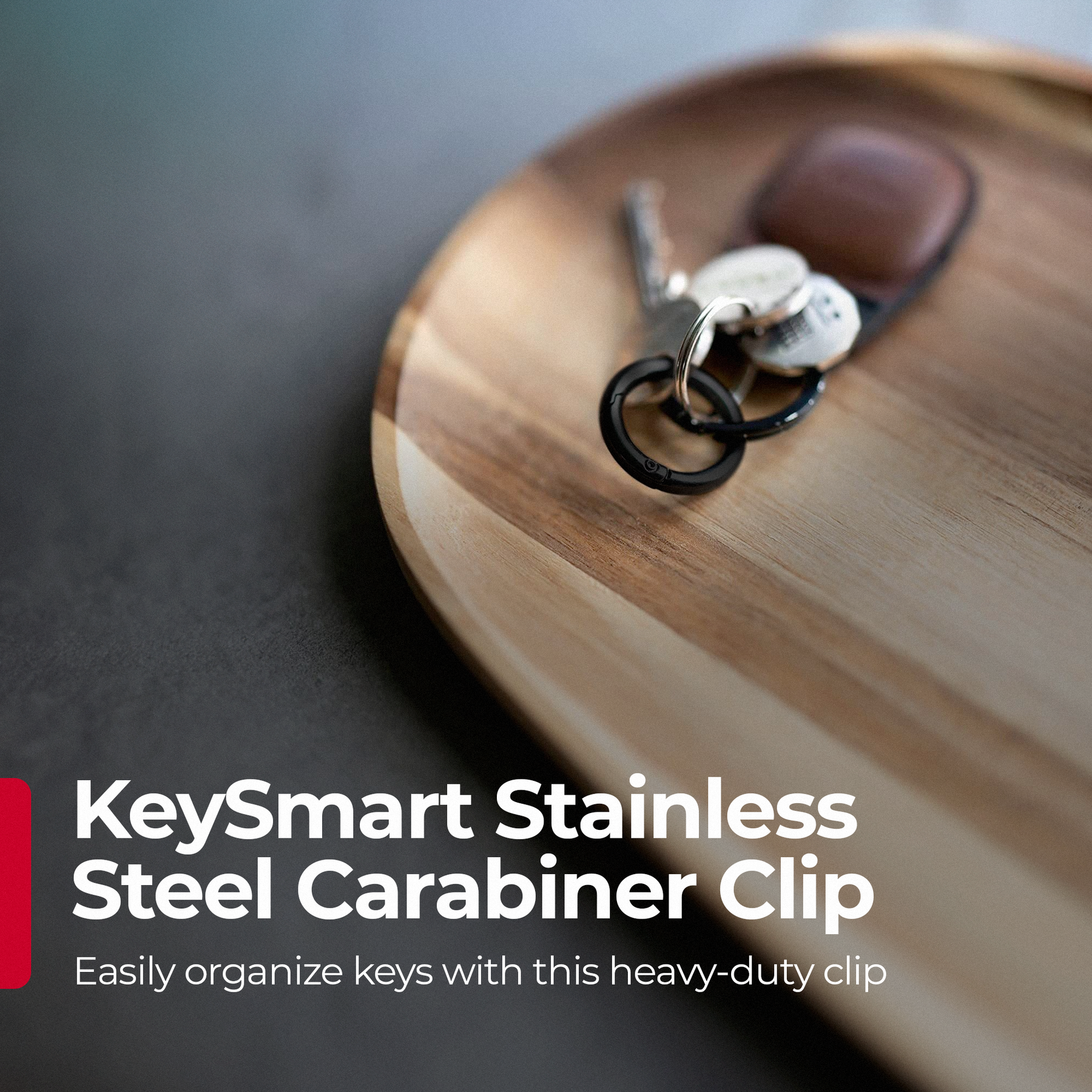 CarabinerClip 4-pack | 4 Pieces 2 Sizes | Universal Compatibility | Easy to Use
