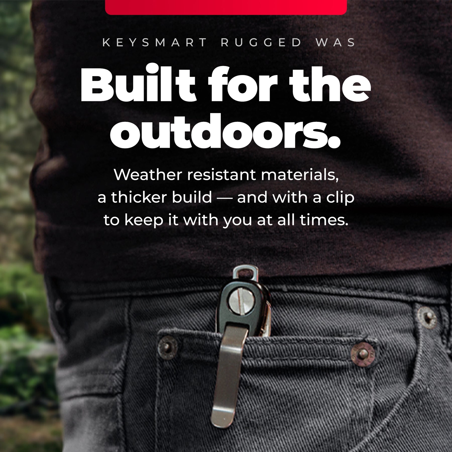 KeySmart® Rugged | Extra Durable Key Holder | Expandable To Hold Up to 14 Keys
