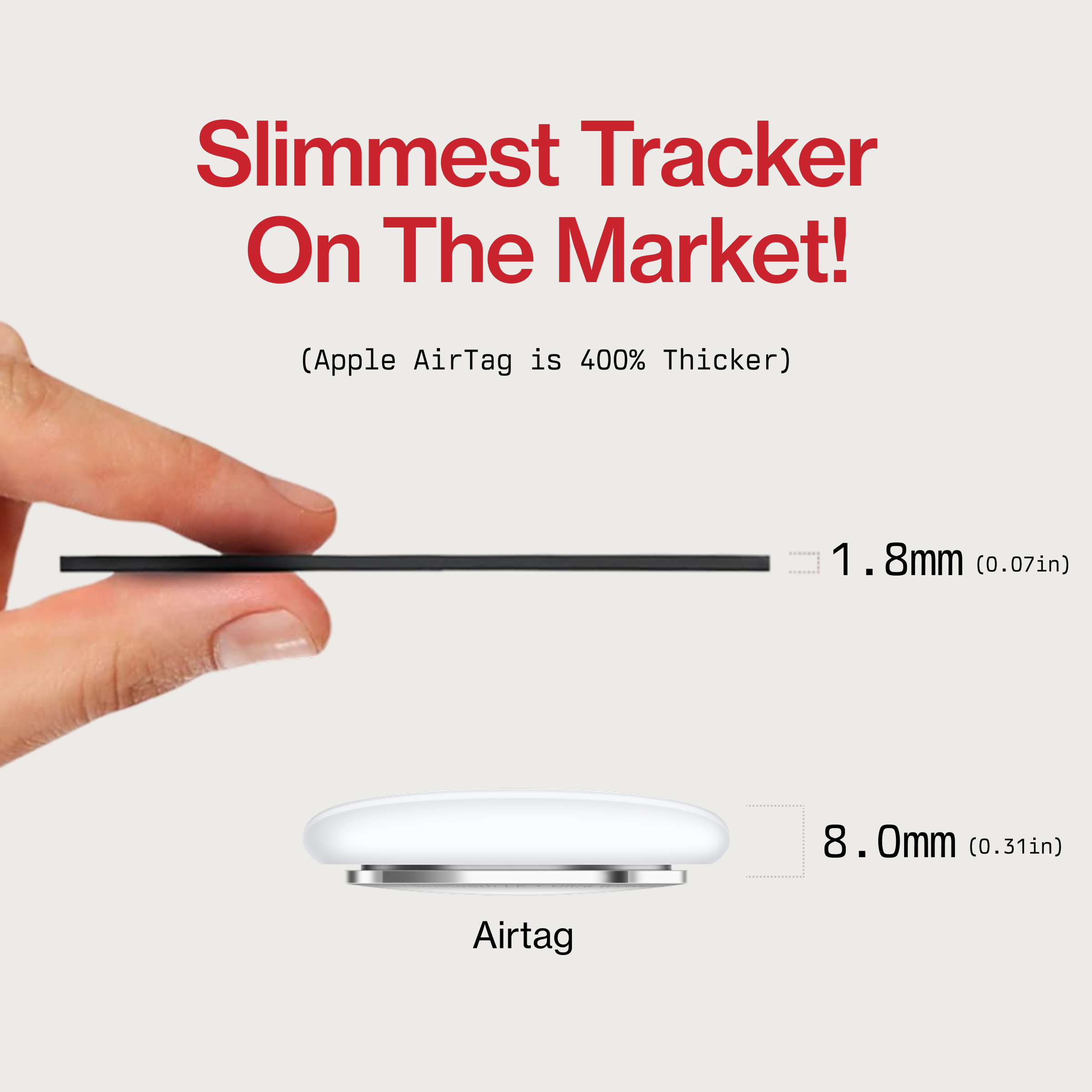 SmartCard (Gen 3) | Works With Apple Find My & Android Find Hub | Wireless Charging