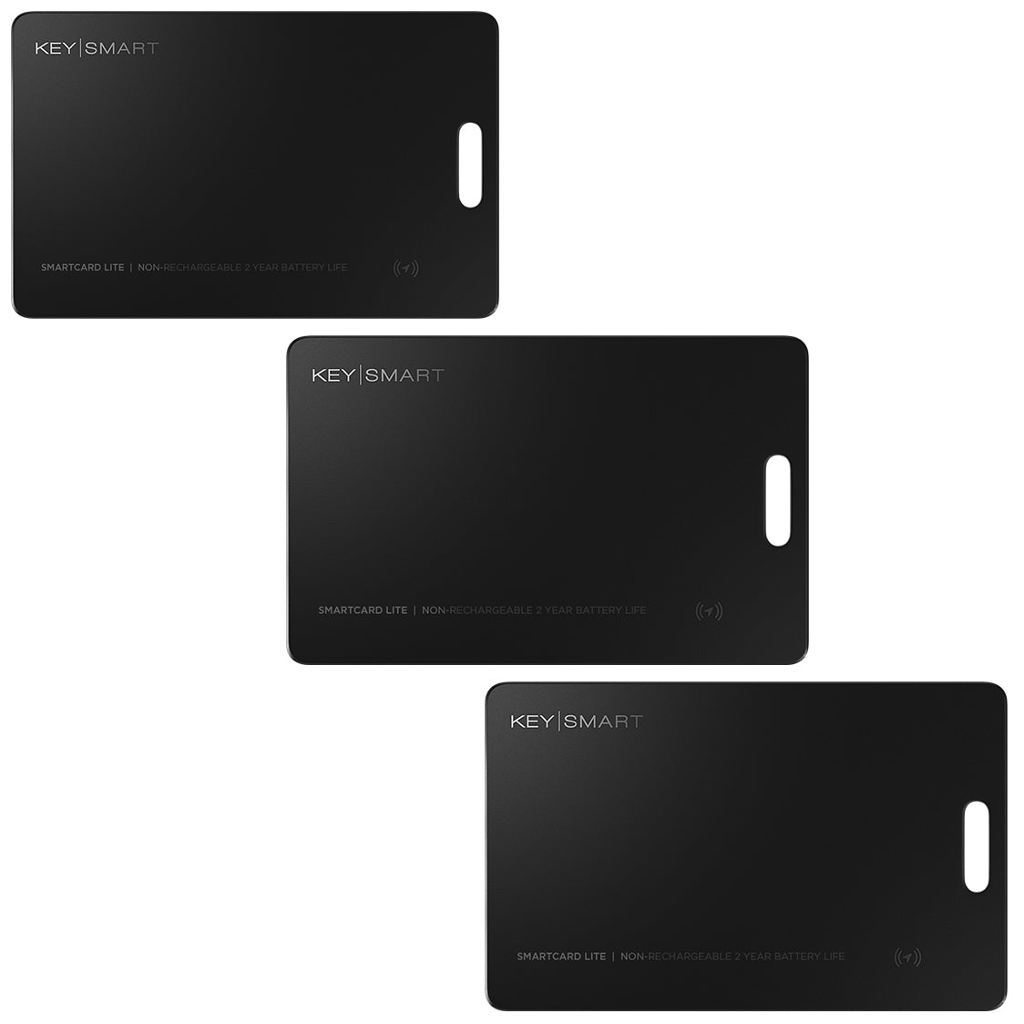 3 Pack SmartCard Lite (Gen 2) | Works With Apple Find My App | 2 Year Battery | Multipack