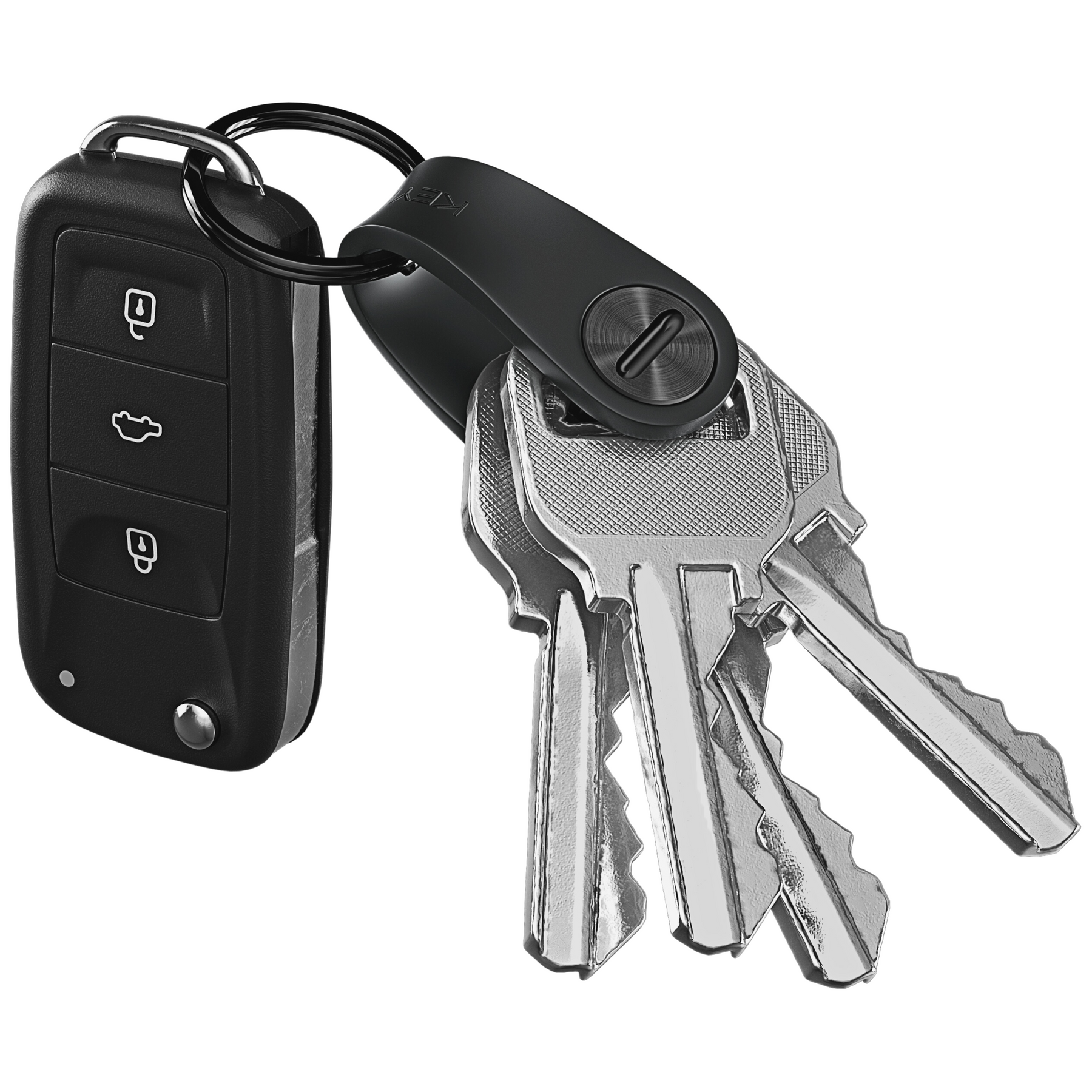 KeySmart® Mini | Holds Up to 5 Keys Plus Car Key Fob | Save Pocket Space