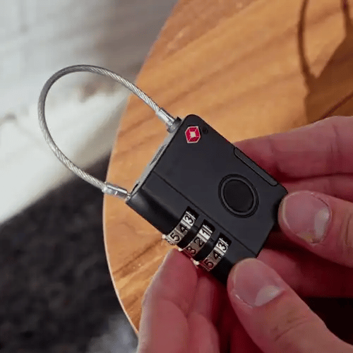 SmartLock Tracking Device | Luggage Lock | Works With Apple Find My App LP3