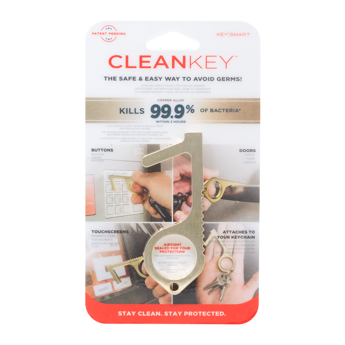 CleanKey | Avoid Direct Contact With high-touch surfaces | Ergonomic
