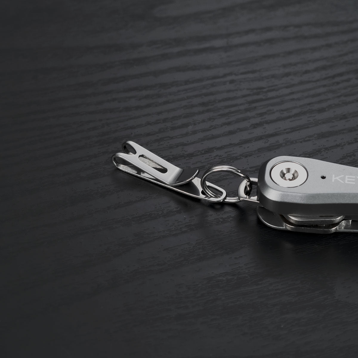 KeySmart Nano Pocket Clip - Stainless Steel