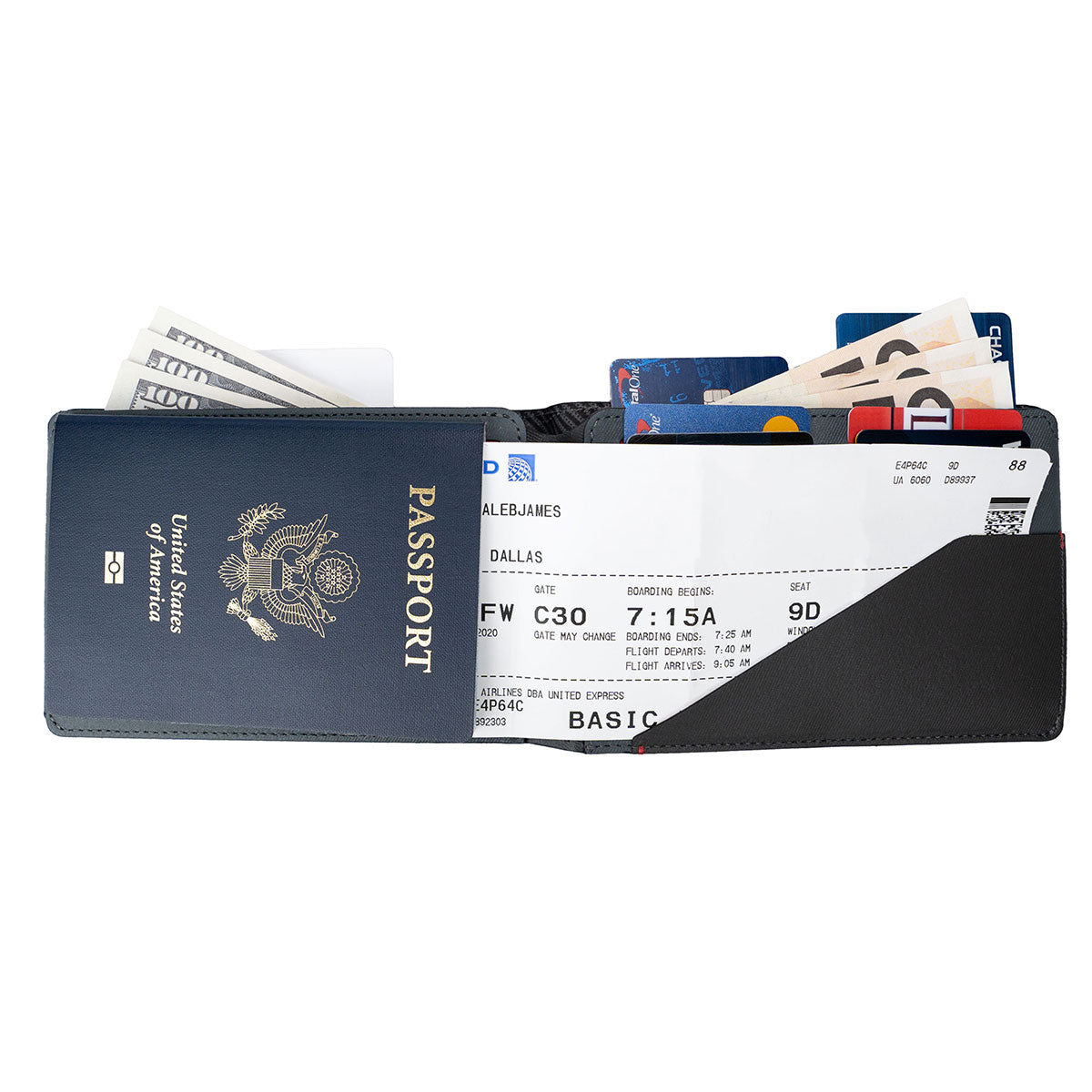 Urban Union Passport Wallet | Holds Up To 14 Cards | Tectuff® Leather