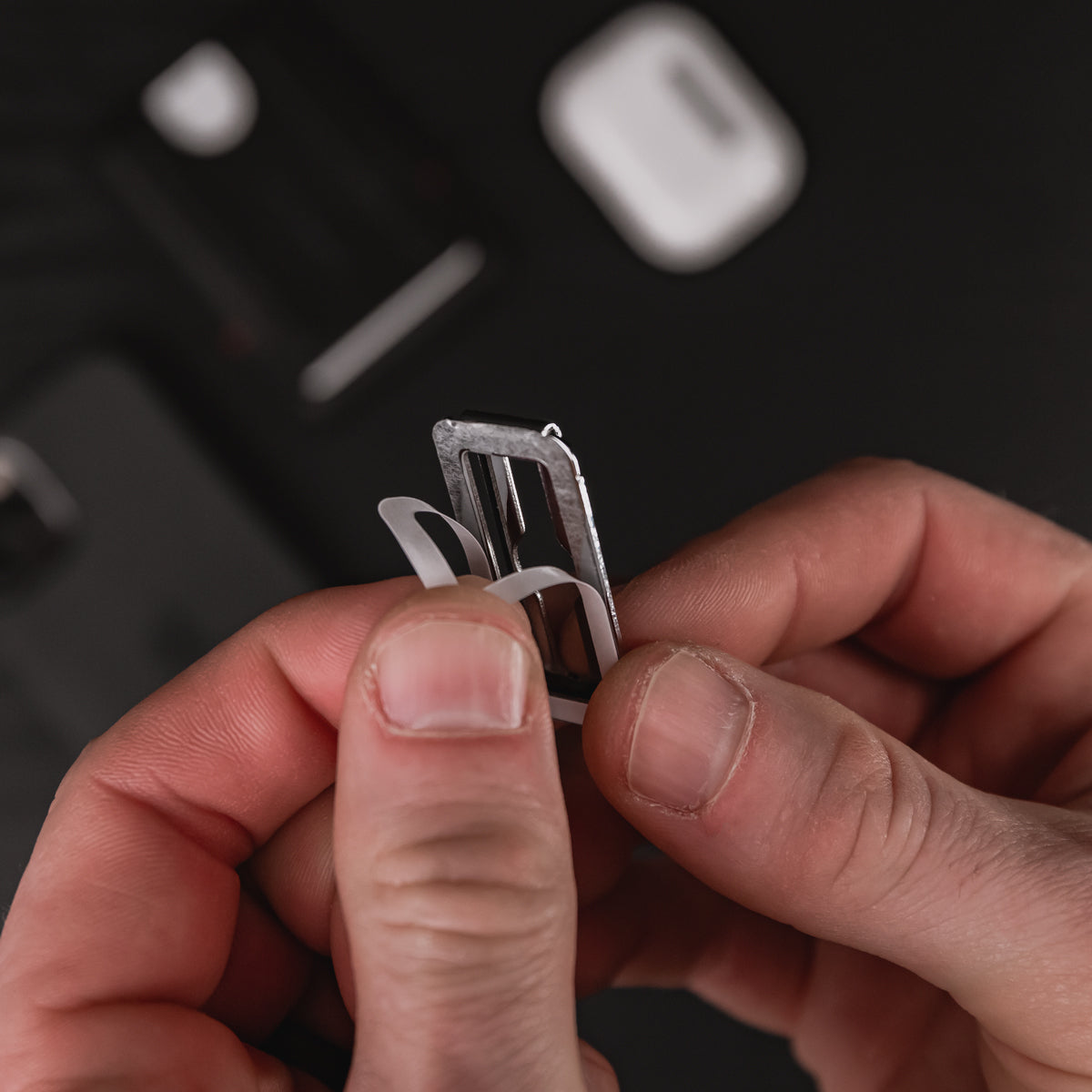 PocketFuse | Peel & Stick Pocket Clip to Any Small Accessory