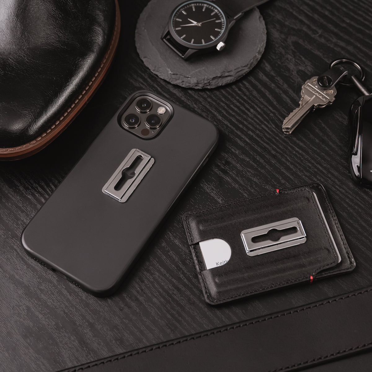 PocketFuse | Peel & Stick Pocket Clip to Any Small Accessory