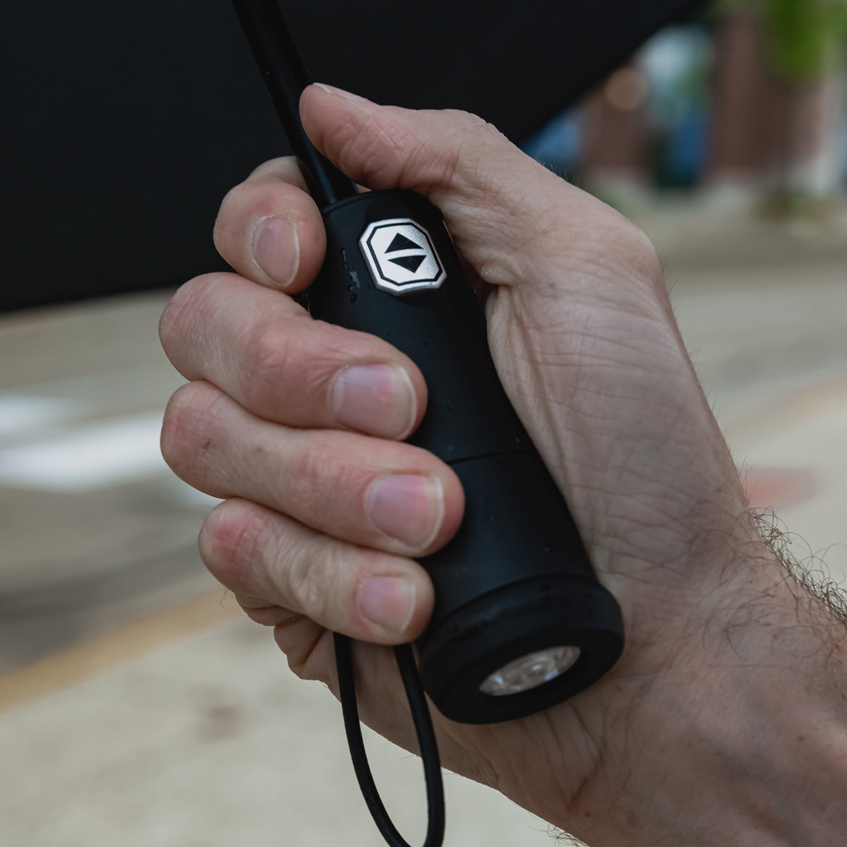 RainTorch™ Umbrella |  Pivoting Flashlight | Auto Open/Close & Grip Handle