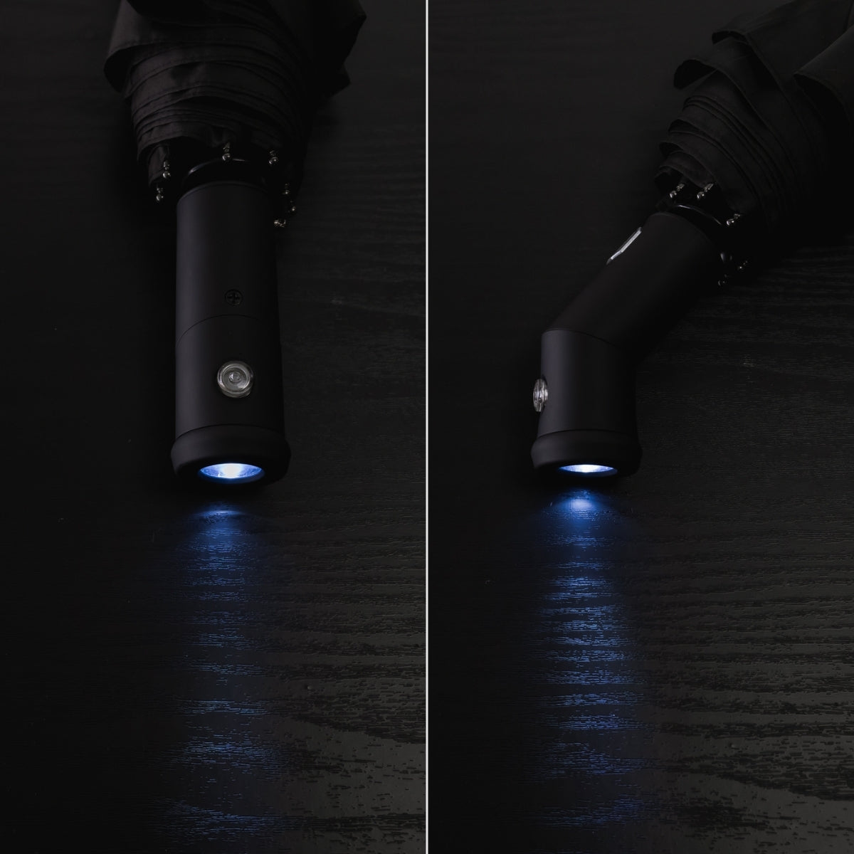 RainTorch™ Umbrella |  Pivoting Flashlight | Auto Open/Close & Grip Handle