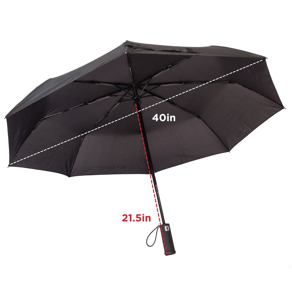 RainTorch™ Umbrella |  Pivoting Flashlight | Auto Open/Close & Grip Handle