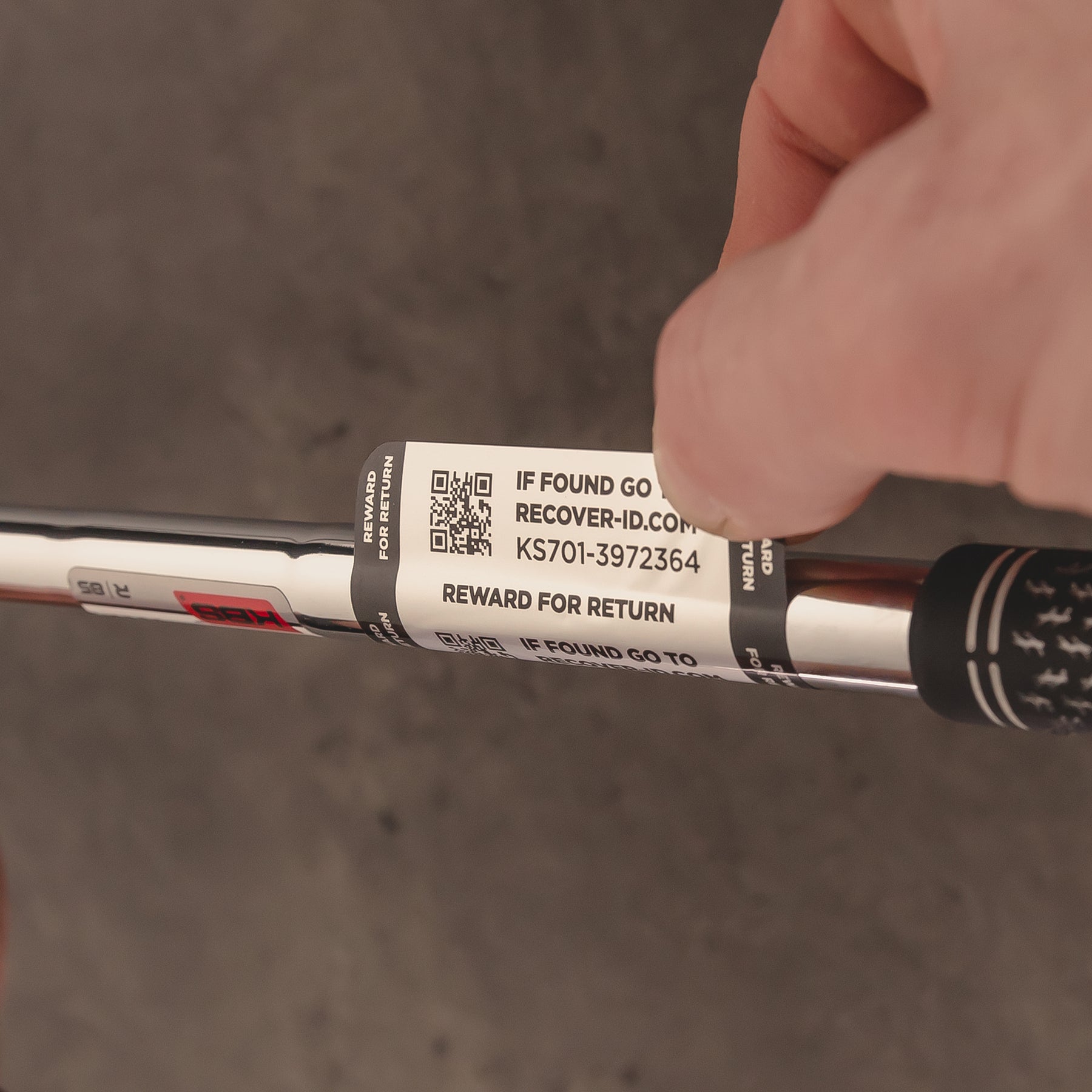 RecoverID Golf (15PK) | Lifetime loss protection & 85% recovery rate