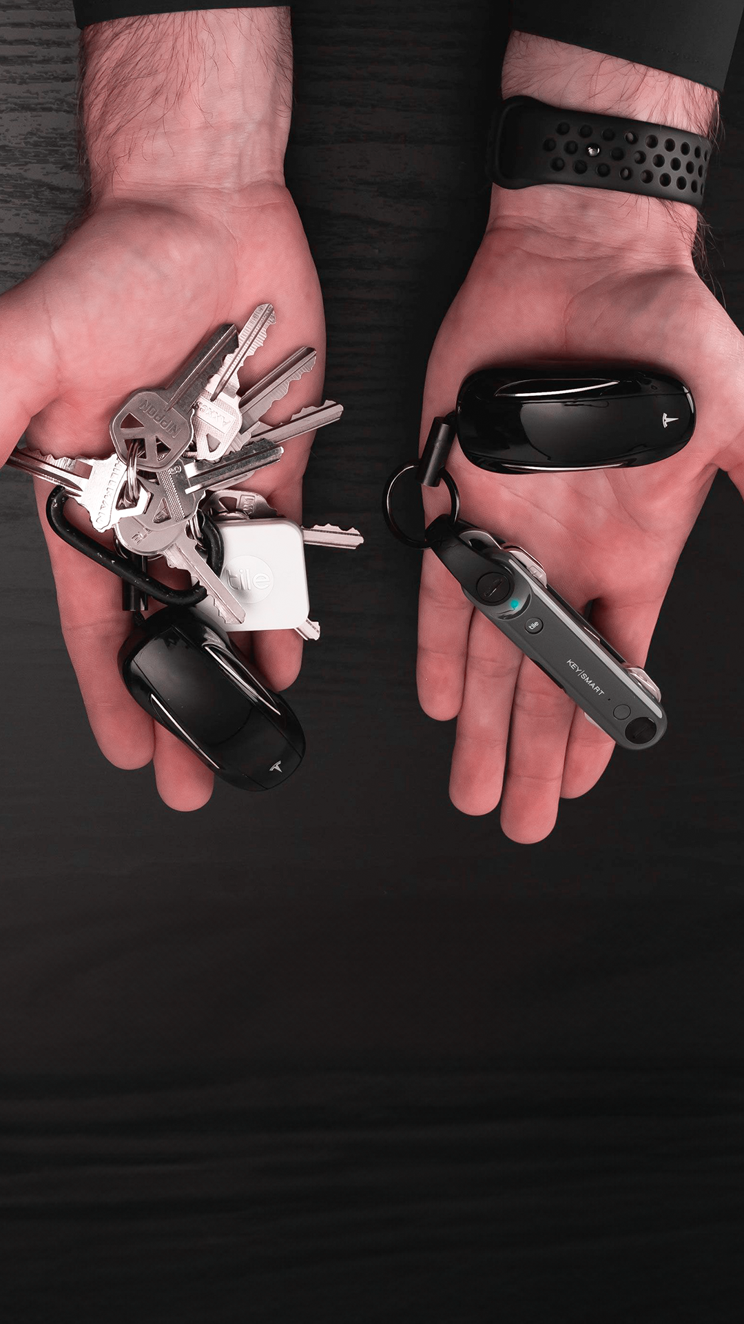 KeySmart Flex Key Holder - Key Organizer Key Chain, Compact Key Case  Pocket-Sized EDC Keychain, Key Ring Loop for Car Keys