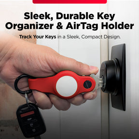 KeySmart® Loop Air | Compatible With Apple Airtag | Organize Up To 5 Keys