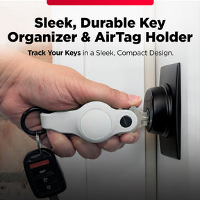 KeySmart® Loop Air | Compatible With Apple Airtag | Organize Up To 5 Keys