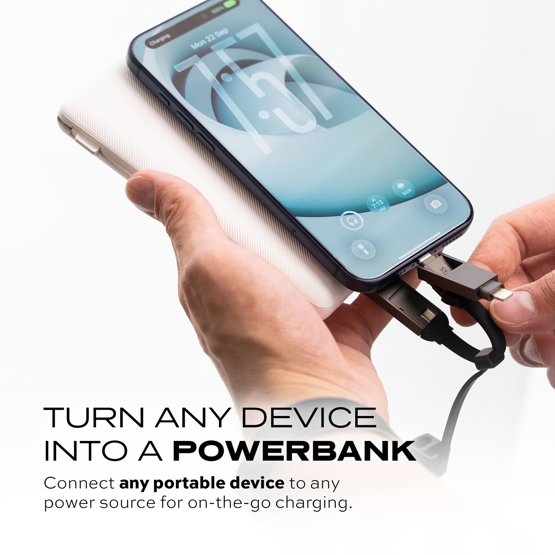 Statik® KeyCharge | Universal On-The-Go Charging Cable