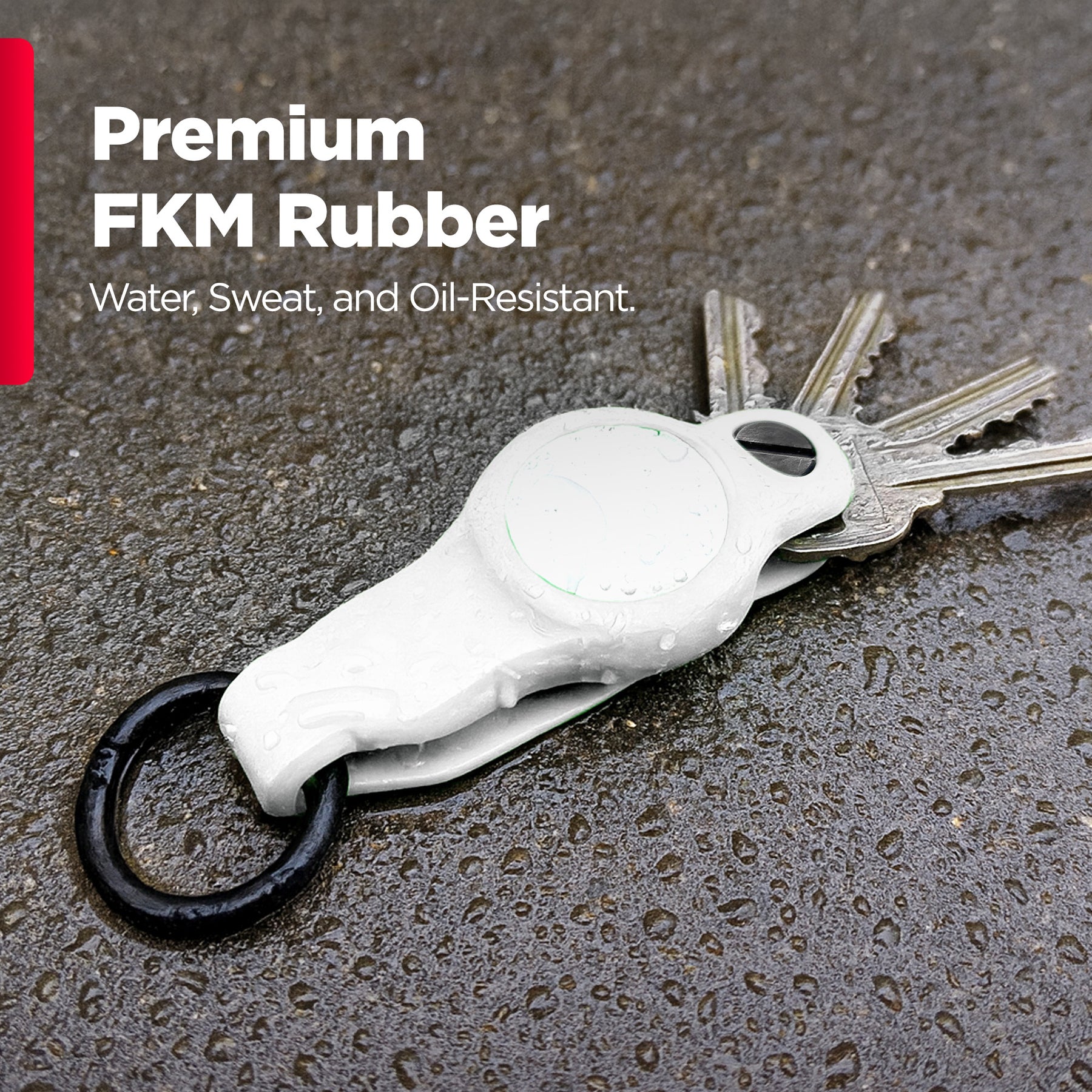 KeySmart® Loop Air | Compatible With Apple Airtag | Organize Up To 5 Keys
