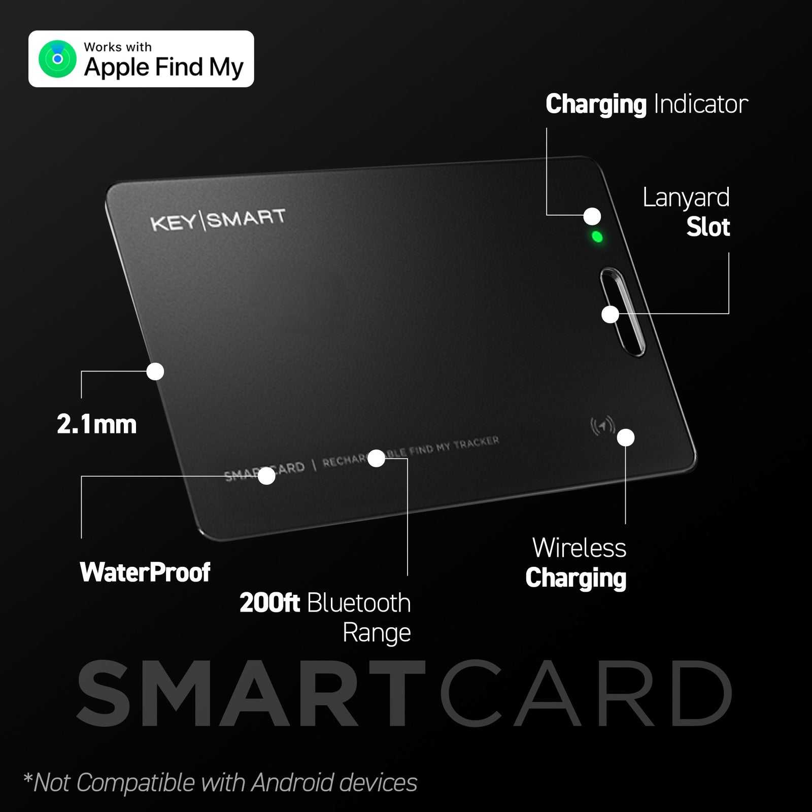 KeySmart® SmartCard | Slimmest Card Tracker