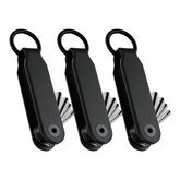 3 Pack Keysmart® Loop | Key Holder With Locking Screws | Organize Up To 5 Keys