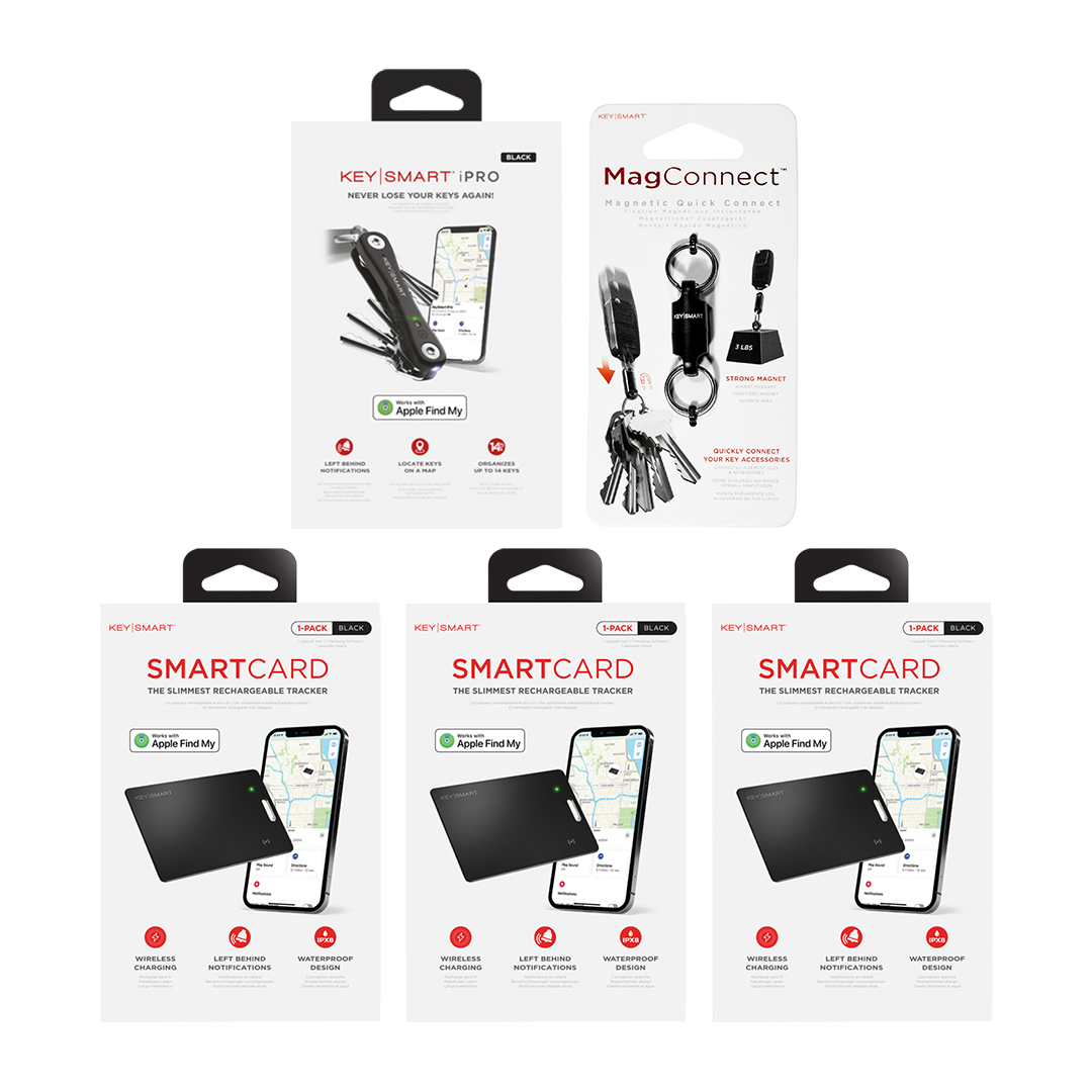 The Independence Kit | 3x SmartCards + KeySmart iPro + MagConnect