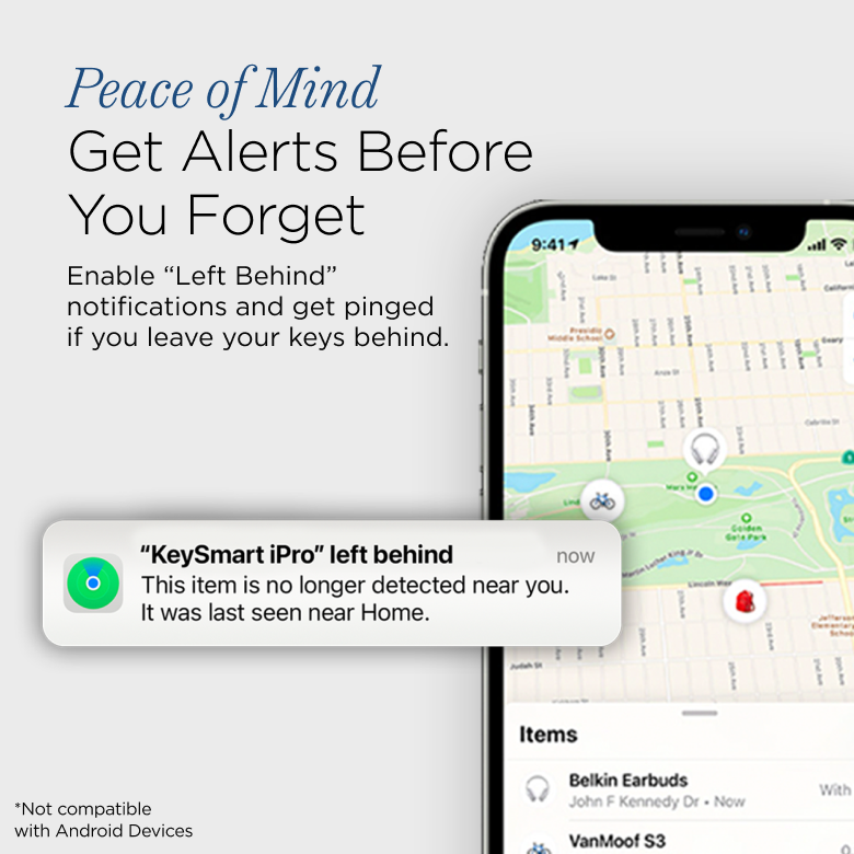 KeySmart® iPro | Works With Apple Find My Network | Holds Up to 14 Keys LP Offer