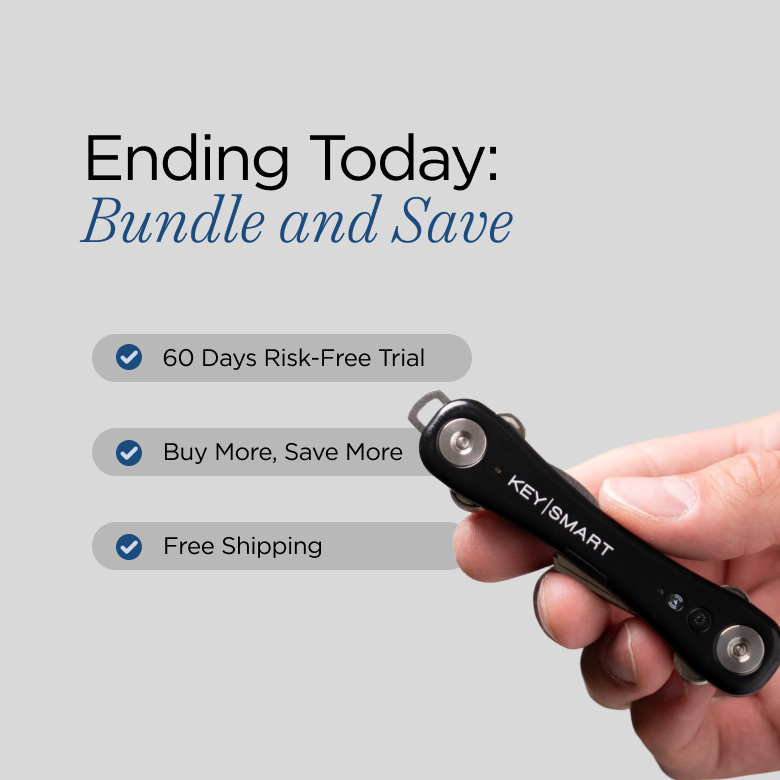 KeySmart® iPro | Works With Apple Find My Network | Holds Up to 14 Keys LP Offer