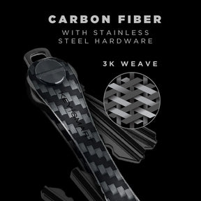 KS Carbon Fiber 3K + MagConect PRO + Bottle Opener + Multi-Tool