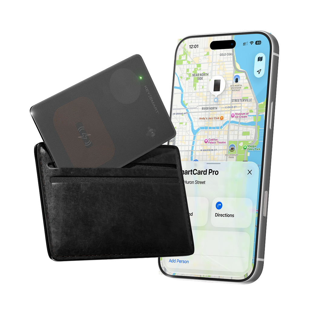 SmartCard Pro Works Apple Find My & Android Find Hub Wireless Charging