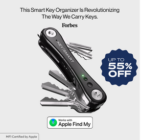 KeySmart® iPro | Works With Apple Find My Network | Holds Up to 14 Keys LP Offer