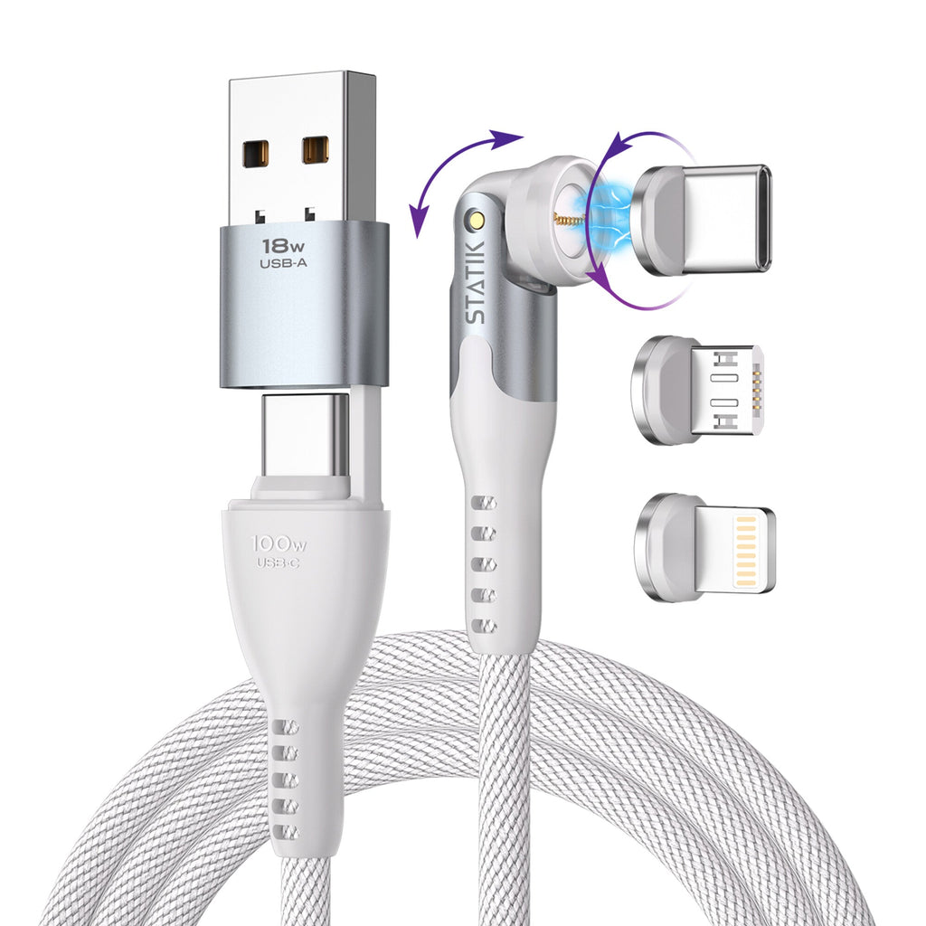 ® 360 Pro 100W Universal Charge & Data Cable 6ft