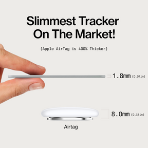 SmartCard Ghost (Gen 3) | Works With Apple Find My & Android Find Hub  | Wireless Charging