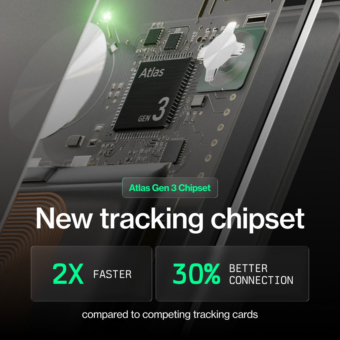 SmartCard Pro | Works With Apple Find My & Android Find Hub | Wireless
