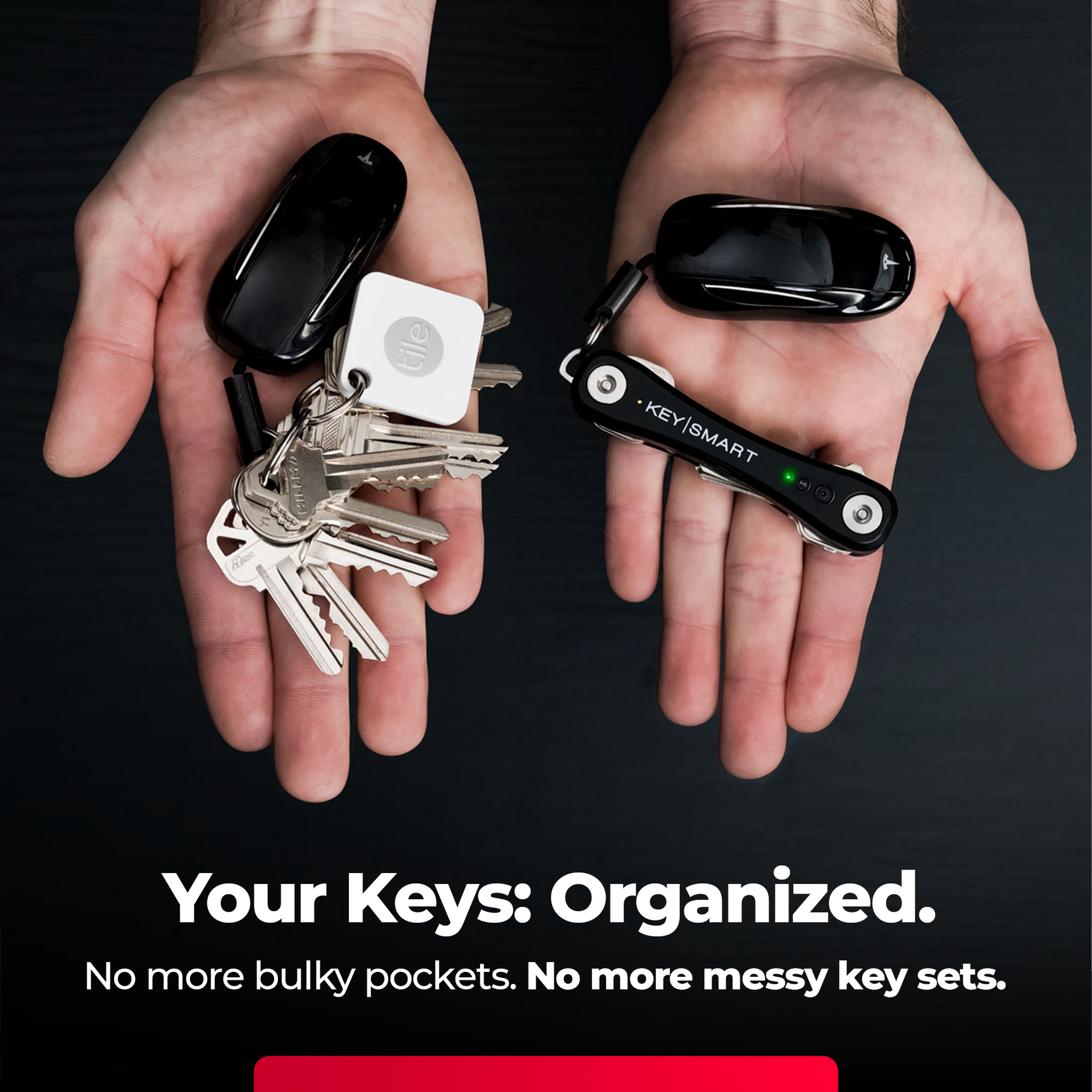 KeySmart iPro Smart Key Organizer
