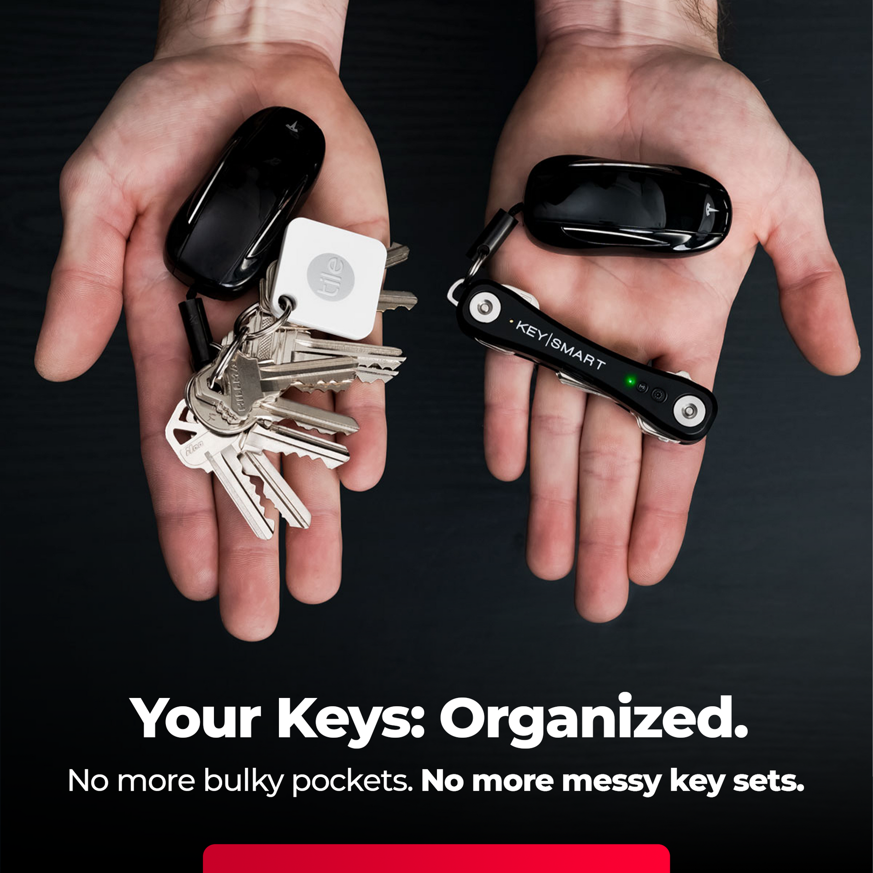 KeySmart Pro: Organize and locate your keys.