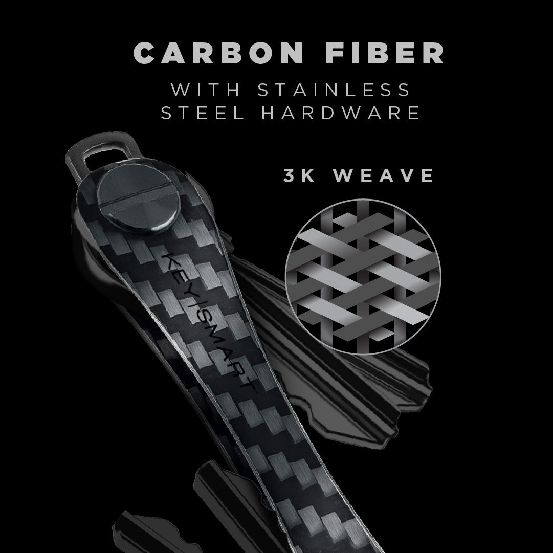 KeySmart® Carbon Fiber 3k