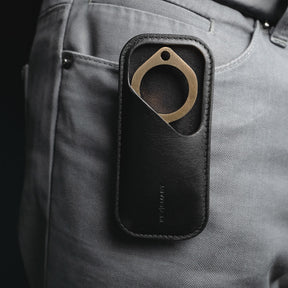 CleanKey Sheath | Safely store CleanKey | Silver Ion-Lining | Premium Leather