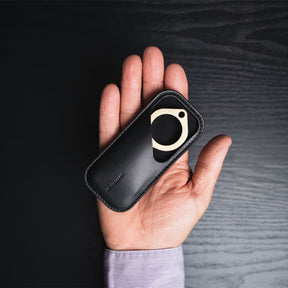 CleanKey Sheath | Safely store CleanKey | Silver Ion-Lining | Premium Leather