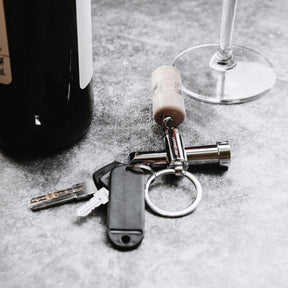 CorkSmart 2-in-1 Bottle & Wine Opener | Stainless Steel | Easy Grip Handle | Compact & Lightweight