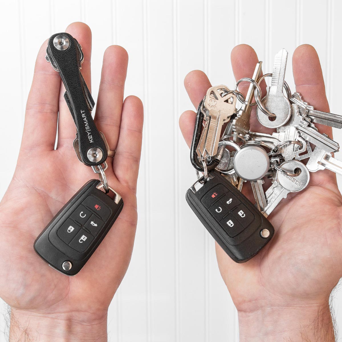 KeySmart Leather Key Holder