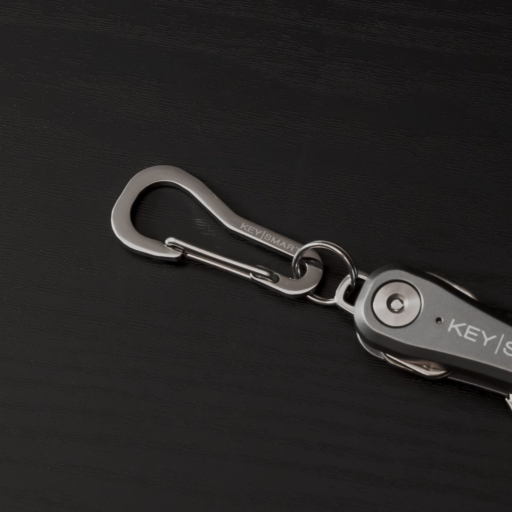Belt Clip Attach keys or tools to belt Symmetrical Locking