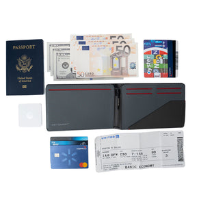 Urban Union Passport Wallet | Holds Up To 14 Cards | Tectuff® Leather